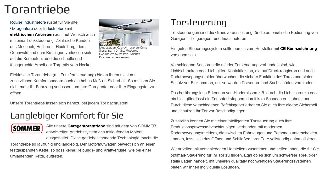Torantriebe f&uuml;r 76275 Ettlingen
